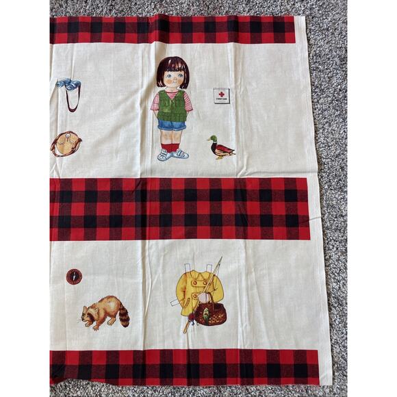 Penny Rose Fabric Panel Paper Dolls On The Road 2016 44x23 Panel - Picture 6 of 6